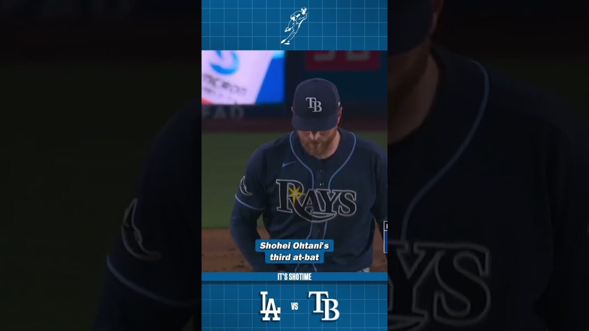 Shohei Ohtani's Third At-Bat VS Rays Game 2