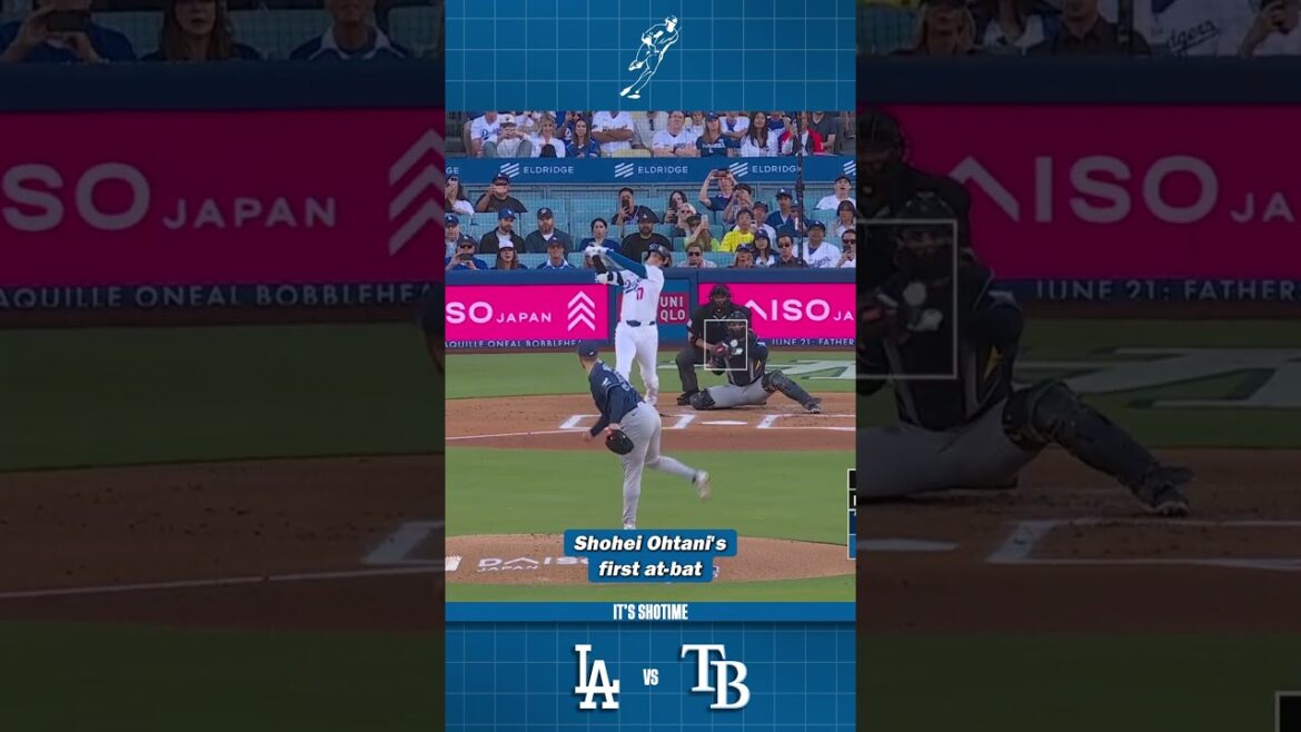 Shohei Ohtani's First At-Bat VS Rays Game 2