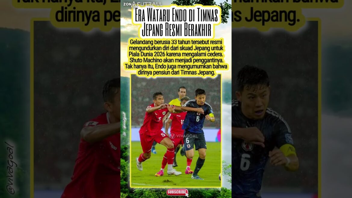 Endo Retires From Blue Samurai 🥲 #football #worldcup #wataruendo