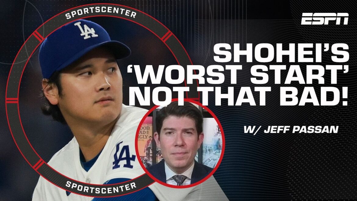 Jeff Passan evaluates Shohei Ohtani's 'worst start of the year' 😳 | SportsCenter
