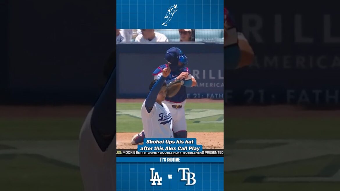 Shohei Loves Alex Call's Defensive Gem