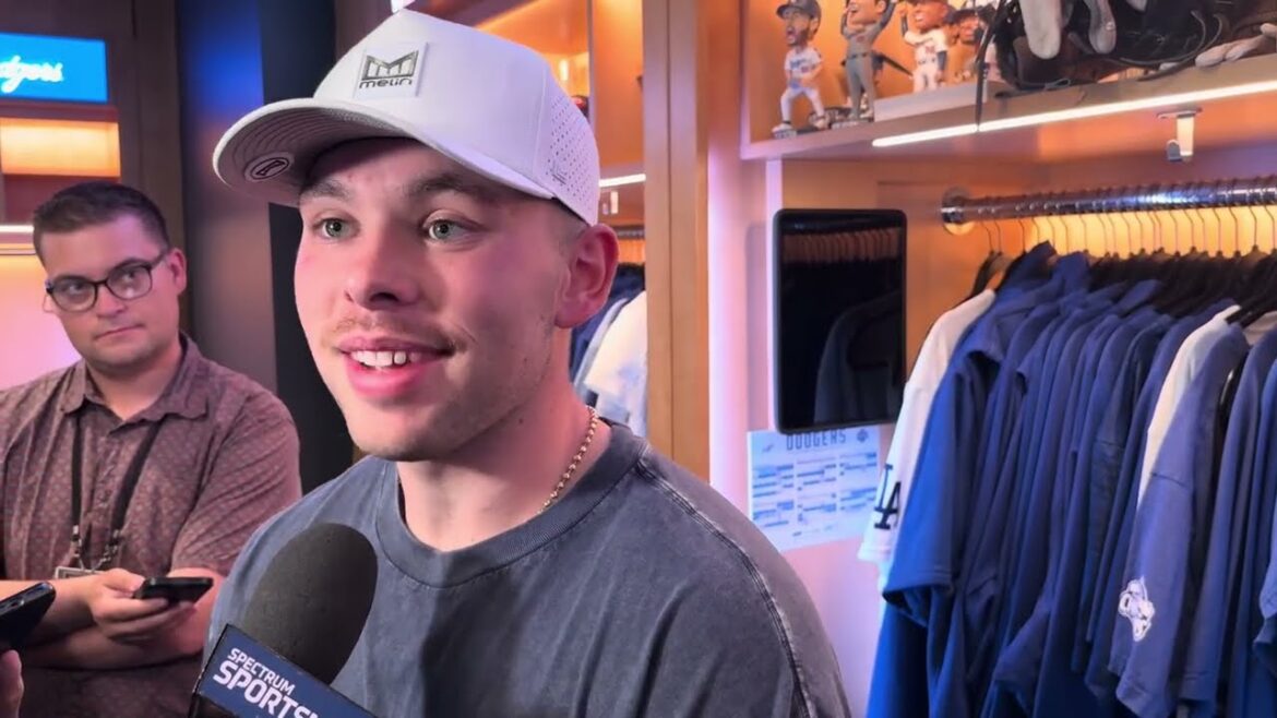 Dalton Rushing shares his thoughts on Shohei Ohtani's bleeding blister against the Rays