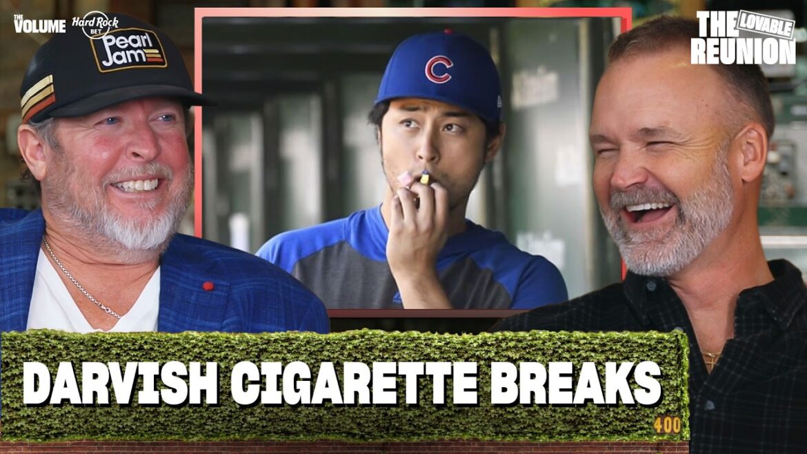 Yu Darvish HILARIOUS cigarette breaks MID-GAME helped him DOMINATE with Cubs | The Lovable Reunion Yu Darvish HILARIOUS cigarette breaks MID-GAME helped him DOMINATE with Cubs | The Lovable Reunion