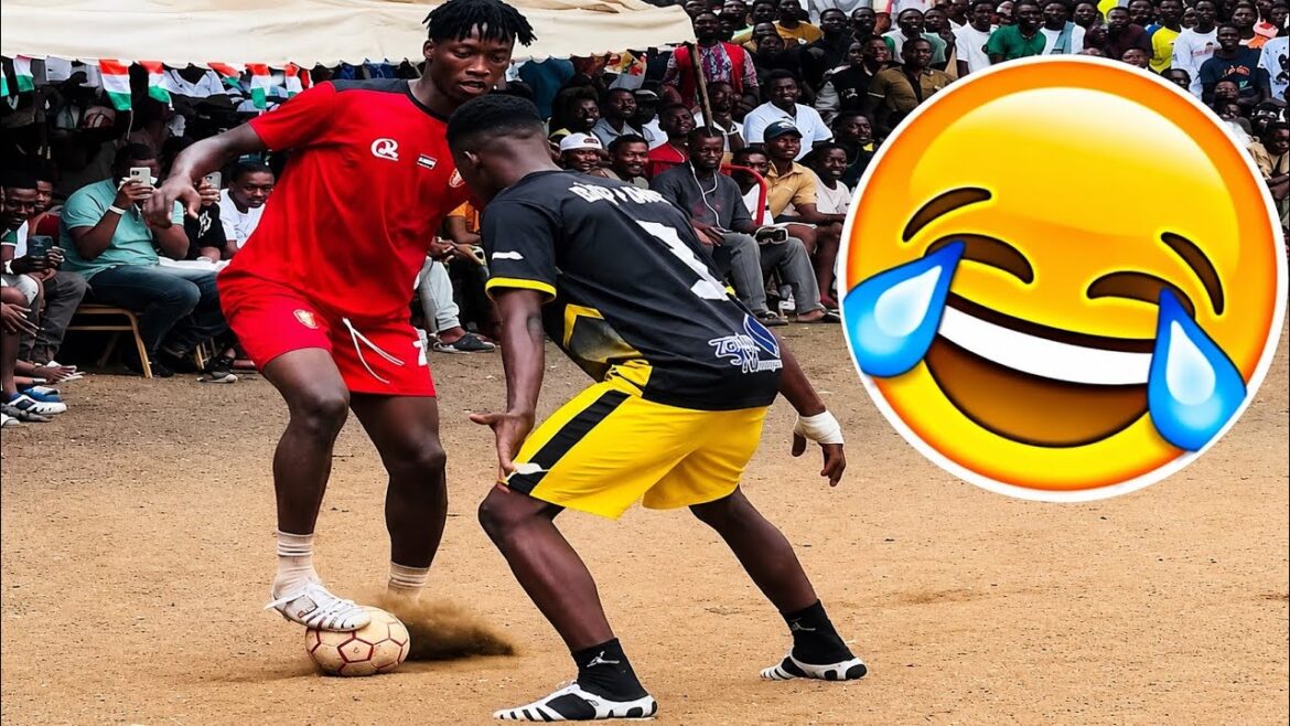 THE DRIBLES THEY USE IN FOOTBALL IS ALMOST IMPOSSIBLE 😱 MAMA ÁFRICA