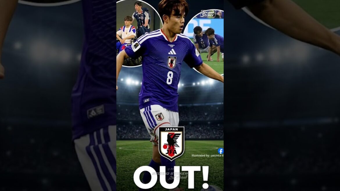 Injury storm is Japan's obstacle in this world cup😭 #football #bolanews #bolainfo