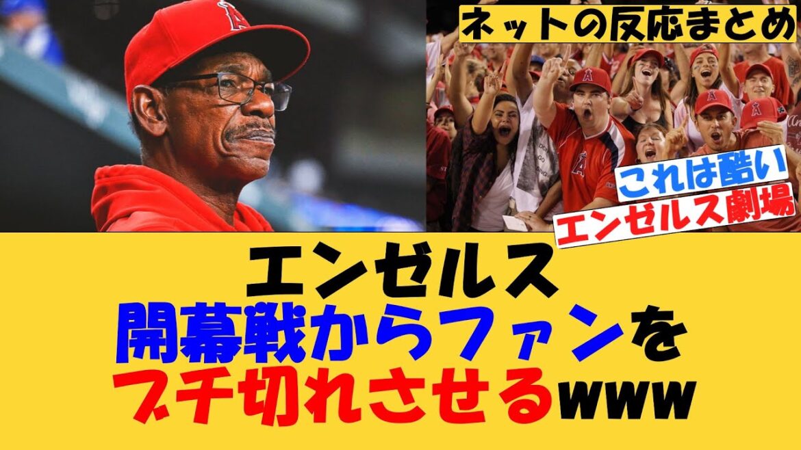 Angels make fans go crazy from the opening game www[MLB][Internet reaction]Angels Opening Game Opening Pitcher Yusei Kikuchi March 2025