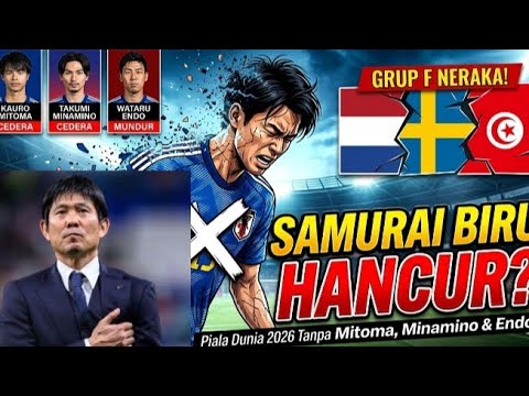 Mitoma & Endo Collapse! Japan’s Worst Scenario in the 2026 World Cup Death Group Mitoma & Endo Collapse! Japan's Worst Scenario in the 2026 World Cup Death Group