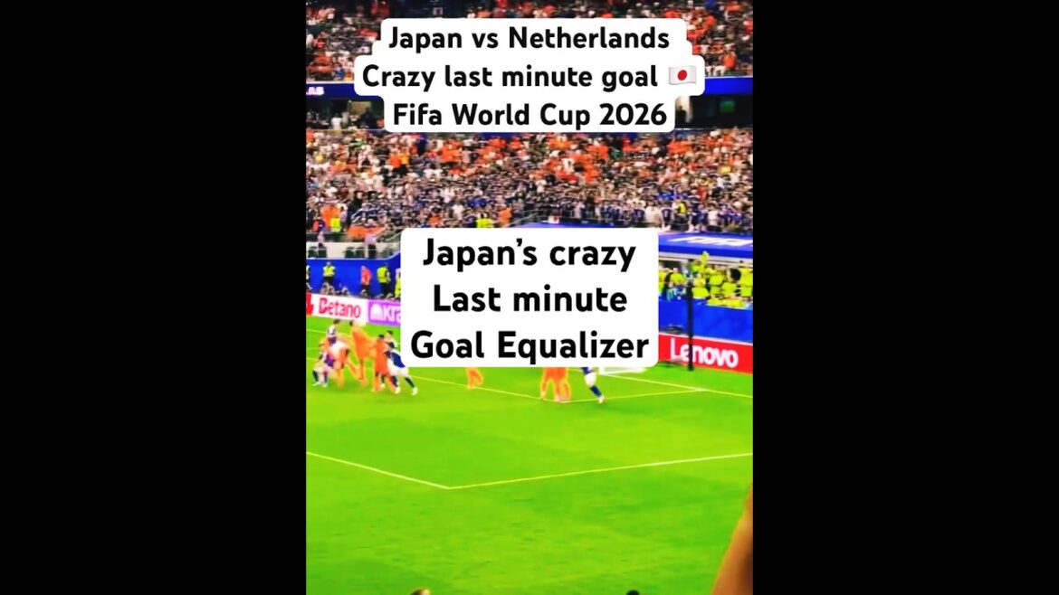 Netherlands vs Japan 2-2, INSANE Late Comeback! Kamada Header Stuns Dutch|World Cup 2026 Highlights Netherlands vs Japan 2-2, INSANE Late Comeback! Kamada Header Stuns Dutch|World Cup 2026 Highlights