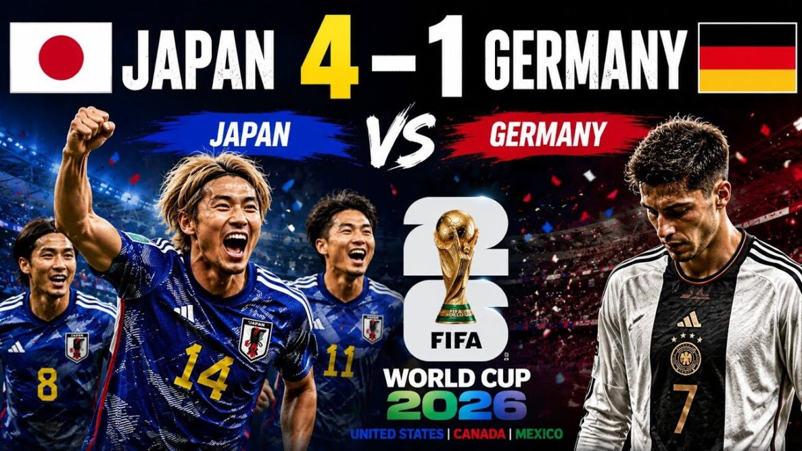 Unbelievable Match! 🇯🇵 vs 🇩🇪 (4-1) | Full Highlights & Goals Unbelievable Match! 🇯🇵 vs 🇩🇪 (4-1) | Full Highlights & Goals