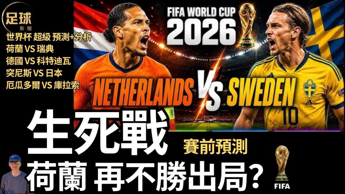 Pre-match predictions for the World Cup Netherlands vs Sweden Germany vs Cote d’Ivoire Tunisia vs Japan Ecuador vs Curacao Pre-match predictions for the World Cup Netherlands vs Sweden Germany vs Cote d'Ivoire Tunisia vs Japan Ecuador vs Curacao