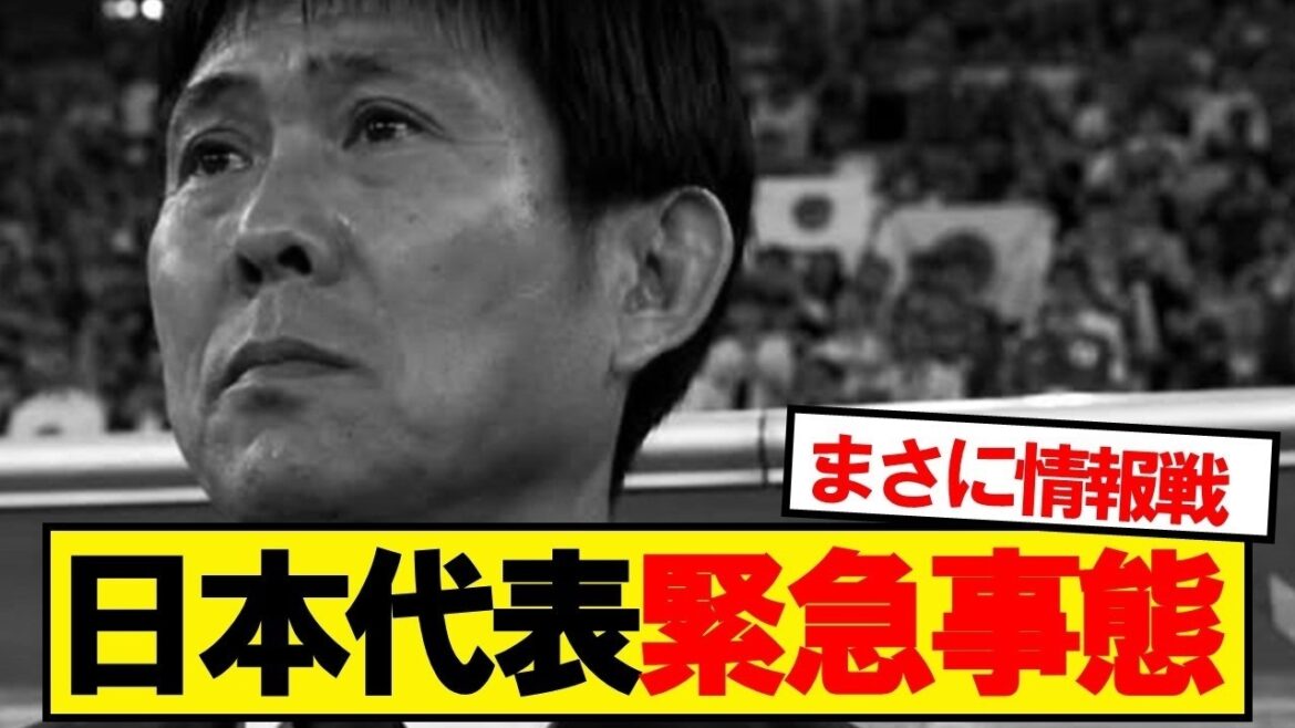 Emergency situation for the Japanese national team Emergency situation for the Japanese national team