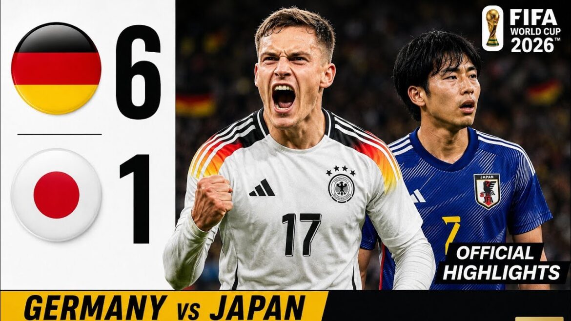 Germany vs Japan | Fifa World Cup Highlights - Pre Match -2026