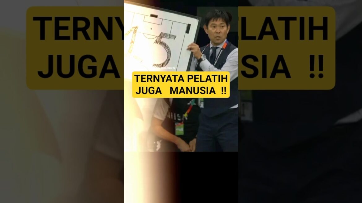 it turns out the coach is also human #hajimemoriyasu #japanfootball #football #worldcup it turns out the coach is also human #hajimemoriyasu #japanfootball #football #worldcup