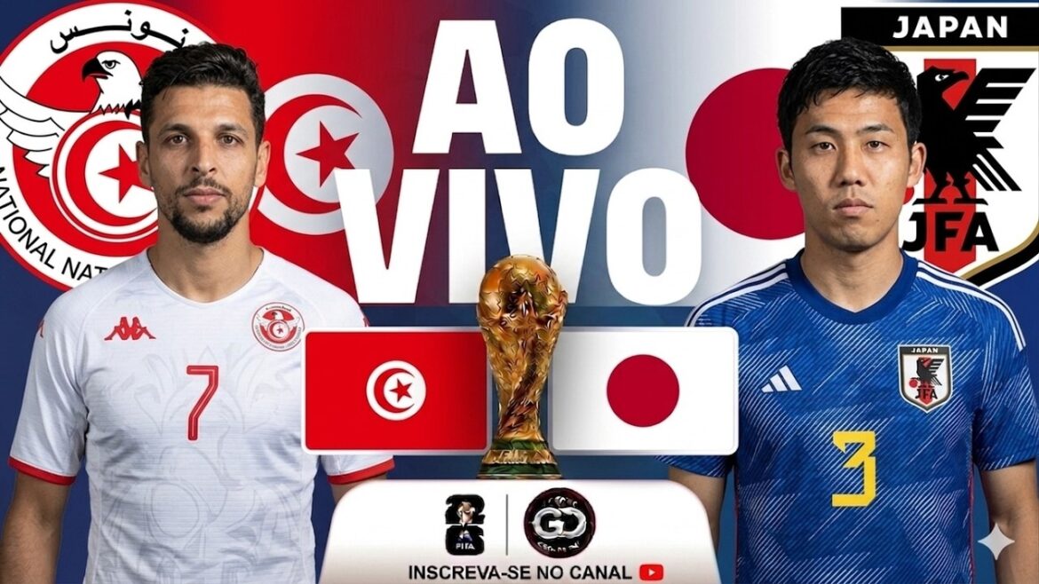 TUNISIA X JAPAN | WORLD CUP 2026 | 2ND ROUND | LIVE GROUP STAGE WITH IMAGES