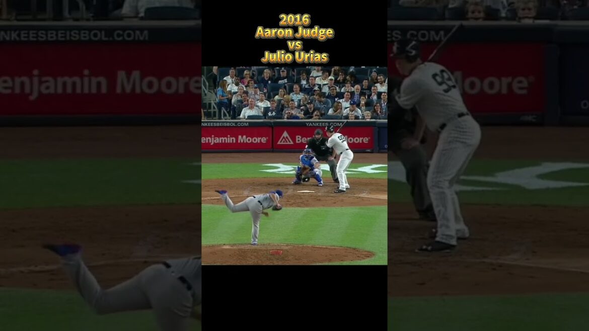 Aaron Judge vs Julio Urias 2016 MLB all pitch NewYork Yankees Aaron Judge #shorts