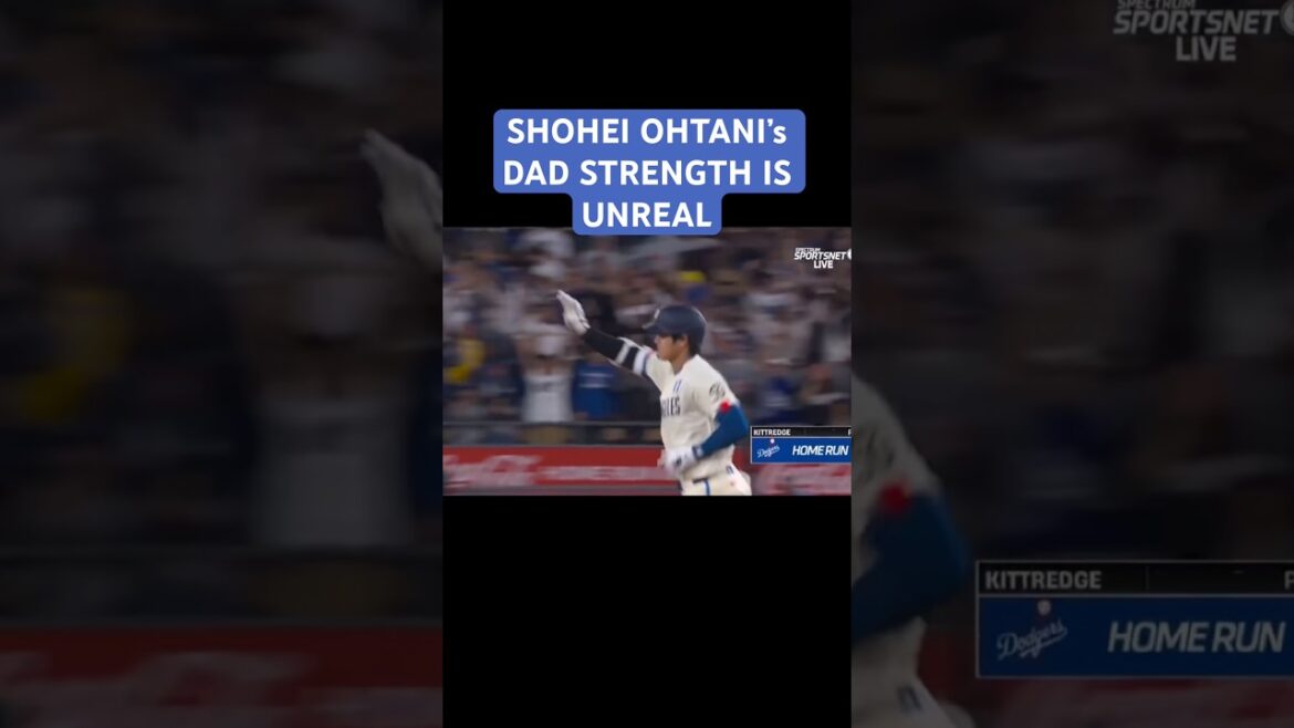 SHOHEI OHTANI’s DAD STRENGTH IS UNREAL