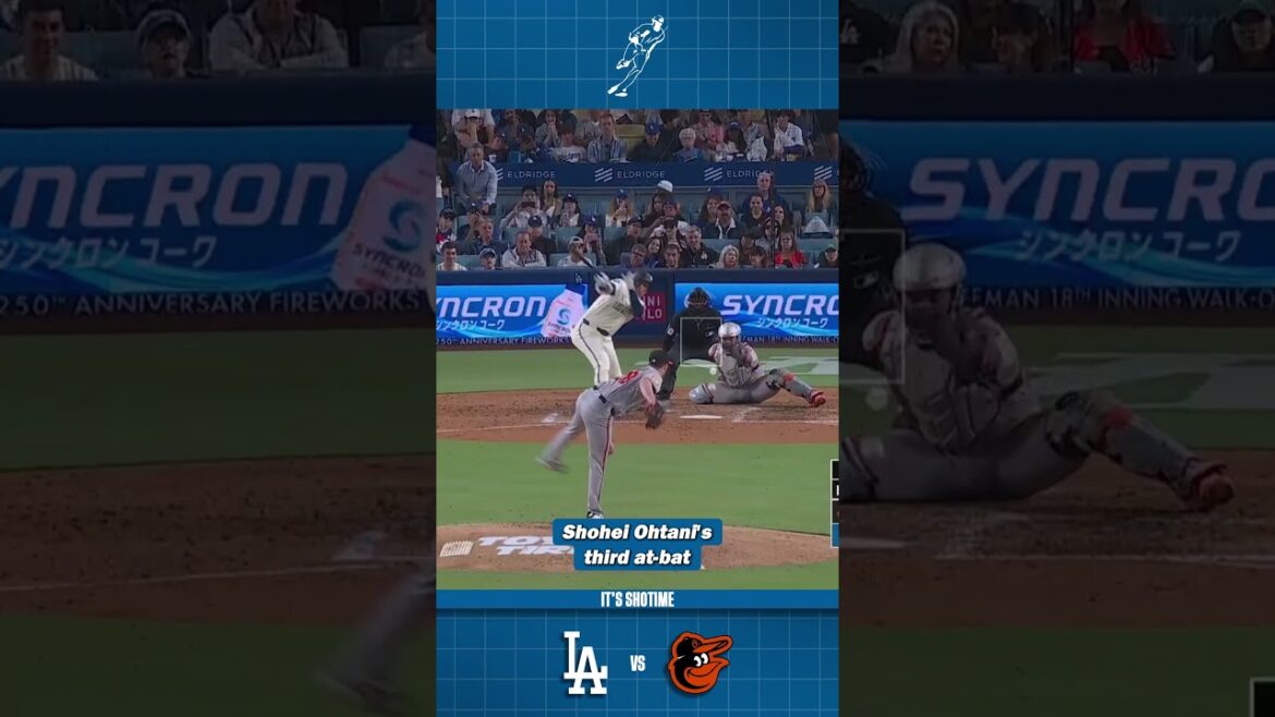 Shohei Ohtani's Third At-Bat VS Orioles Game 2