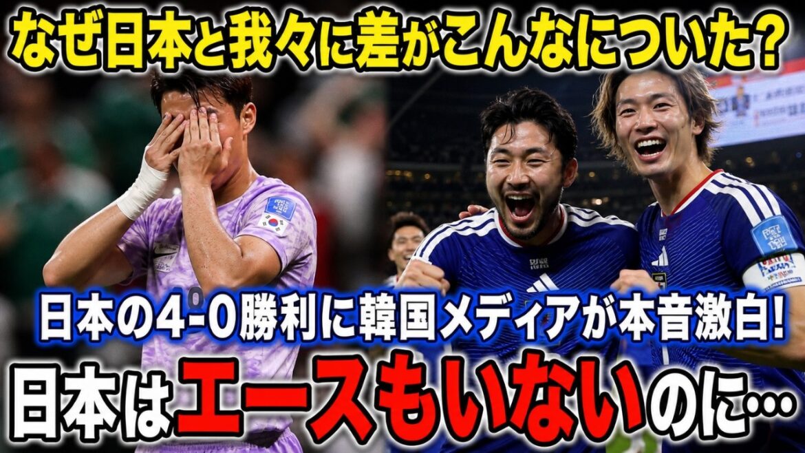 [Reactions from overseas]"We and Japan are in a very different place" Korean newspapers are shocked by Japan's national team scoring 6 goals even without Mitoma and Kubo! The Korean media is furious at the difference with the Korean national team!
