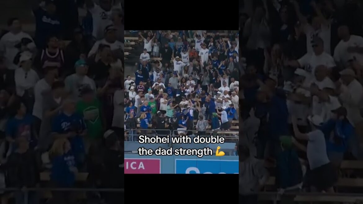 It's Shohei's first homer since the birth of his second child 👏