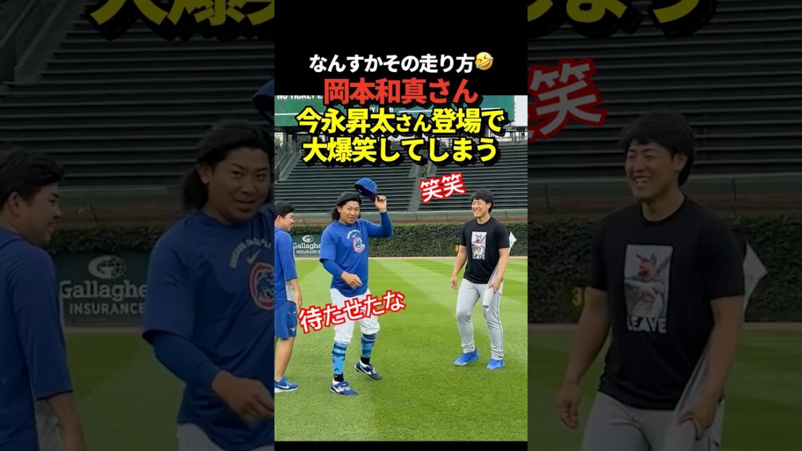 Kazuma Okamoto bursts out laughing at Shota Imanaga! Interact with Seiya Suzuki!