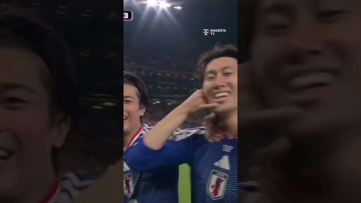 Early lead for Japan! Early lead for Japan!