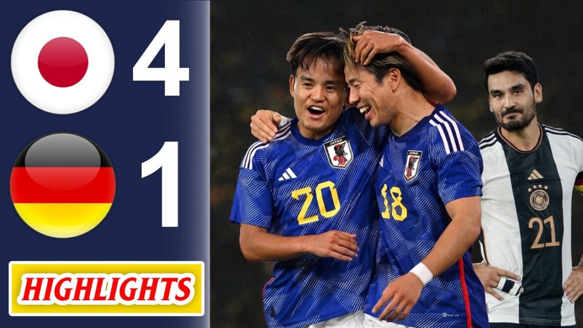 SHOCK! 😱 JAPAN vs GERMANY | Highlights & Goals | They Will in the Greatest Comeback Ever