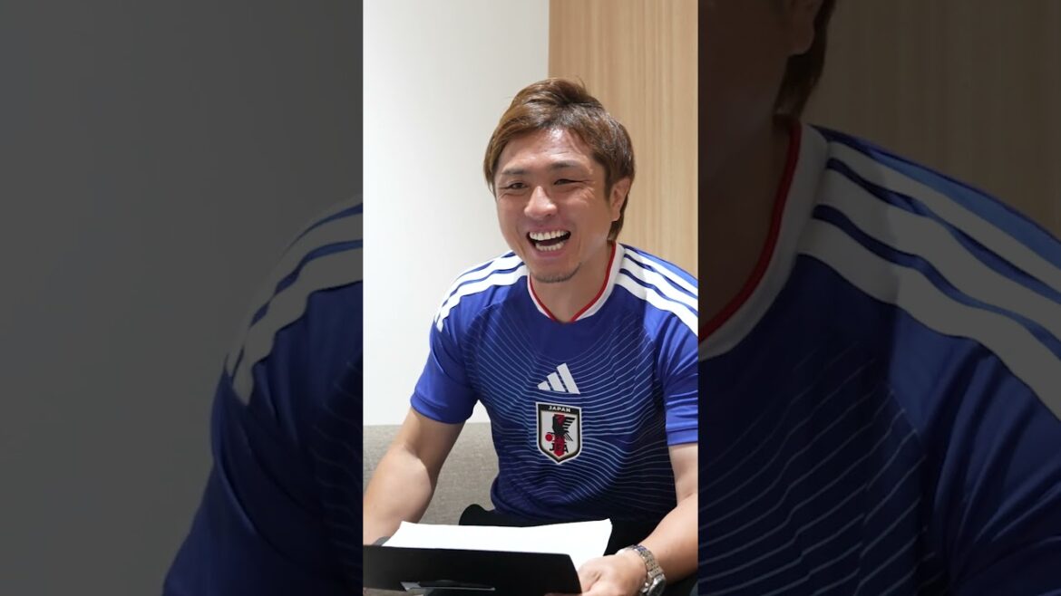 Daisuke Nasu excited by Daichi Kamata’s goal early in the match #Japan National Team #Tunisia #W Cup Daisuke Nasu excited by Daichi Kamata's goal early in the match #Japan National Team #Tunisia #W Cup