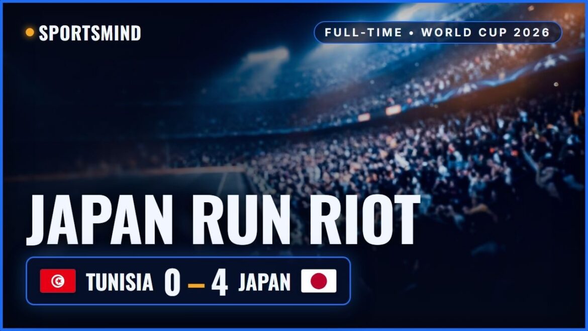 Tunisia 0-4 Japan | World Cup 2026 Recap — Ueda Brace, Ito Stunner Tunisia 0-4 Japan | World Cup 2026 Recap — Ueda Brace, Ito Stunner