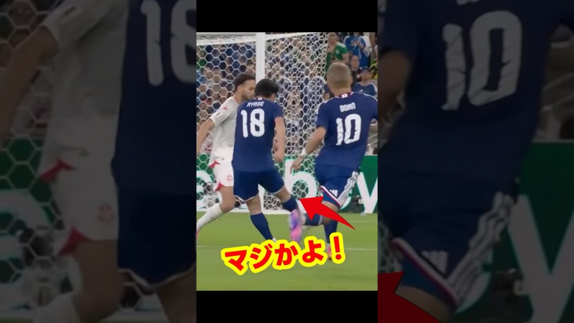 Counter united attack! The day Kiyo Ueda, Junya Ito, Ao Tanaka and others crushed Tunisia with a united counter at the World Cup! #soccer #fifaworldcup2026
