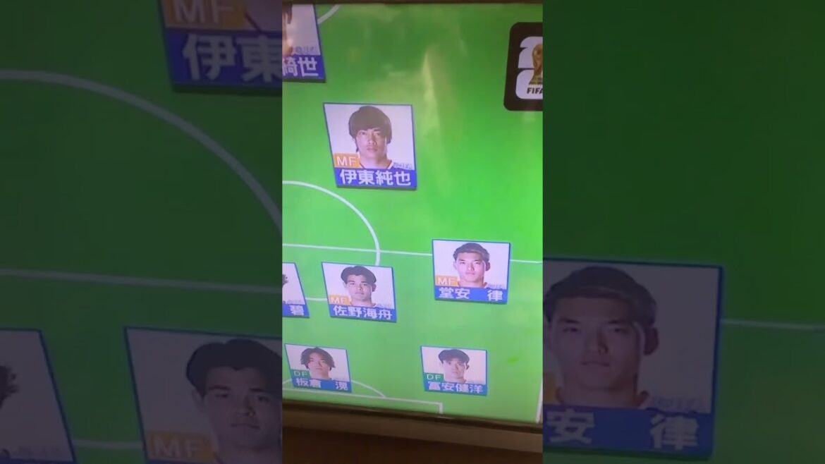 [FLFA World Cup 2026]Why? Was Doan included in the starting lineup? #Soccer #Japan National Team