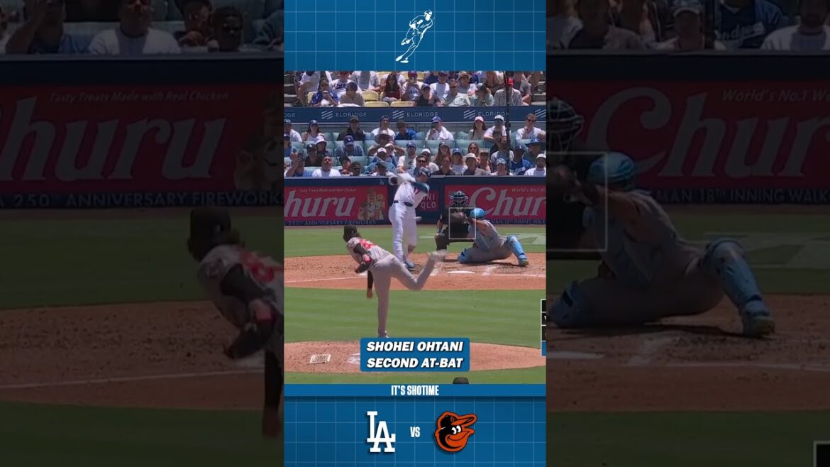 Shohei Ohtani's Second At-Bat VS Orioles Game 3