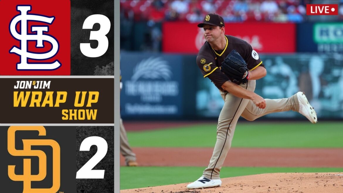 Padres vs Cardinals Postgame Wrap Up Show: Cardinals  3 Padres 2