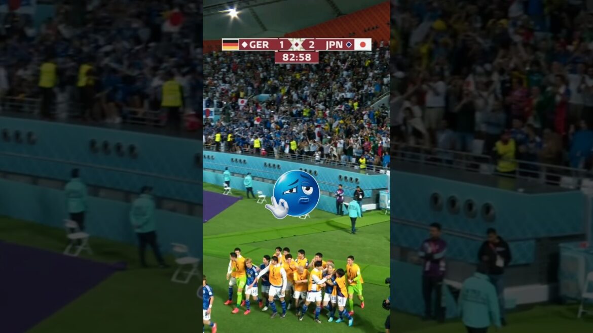 The Moment Japan Shocked Germany! 😱🇯🇵 | FIFA World Cup