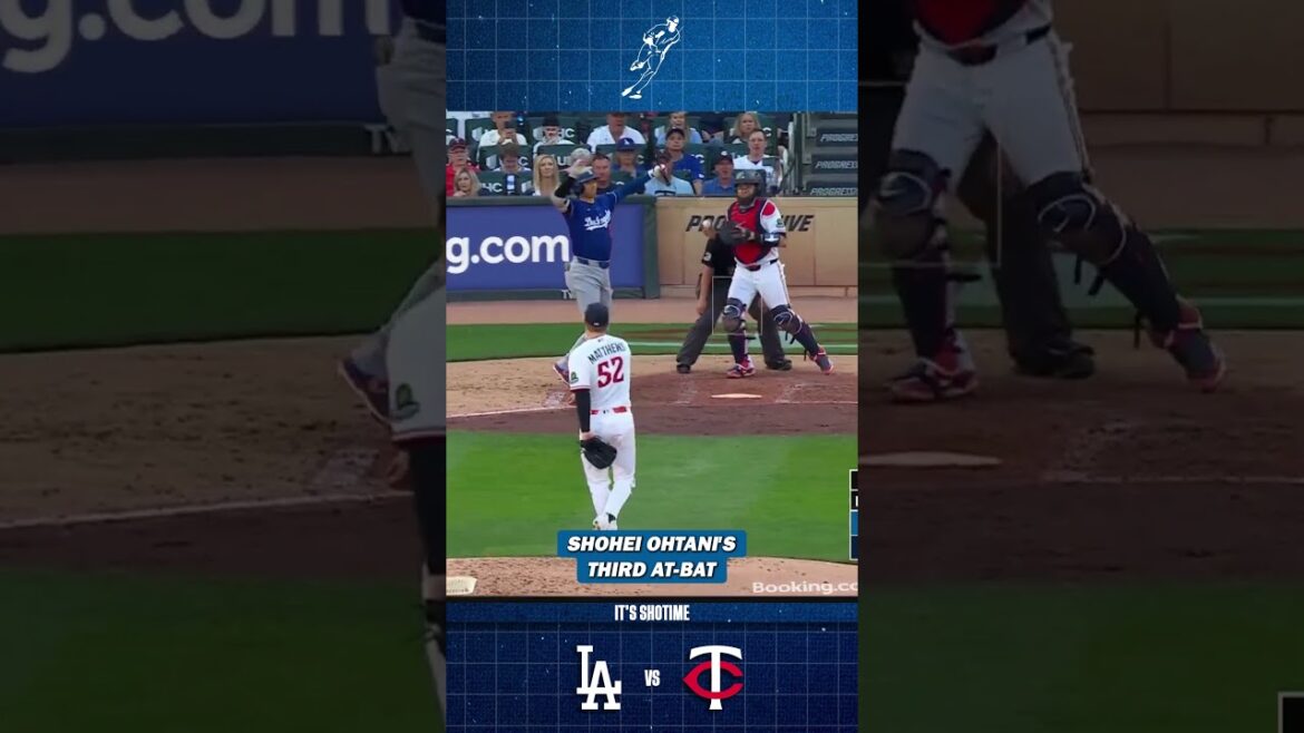 Shohei Ohtani's Third At-Bat VS Twins Game 1