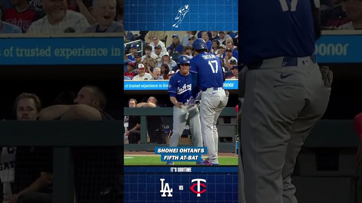 Shohei Ohtani's Fifth At-Bat VS Twins Game 1