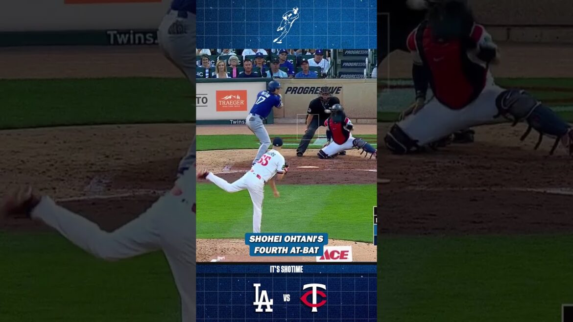 Shohei Ohtani's Fourth At-Bat VS Twins Game 1