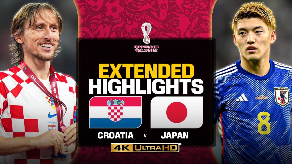 CROATIA’S EXPERIENCE DESTROYED JAPAN’S FAIRYTALE IN A TENSE BATTLE 🤯⚽ WC 22 [4K]