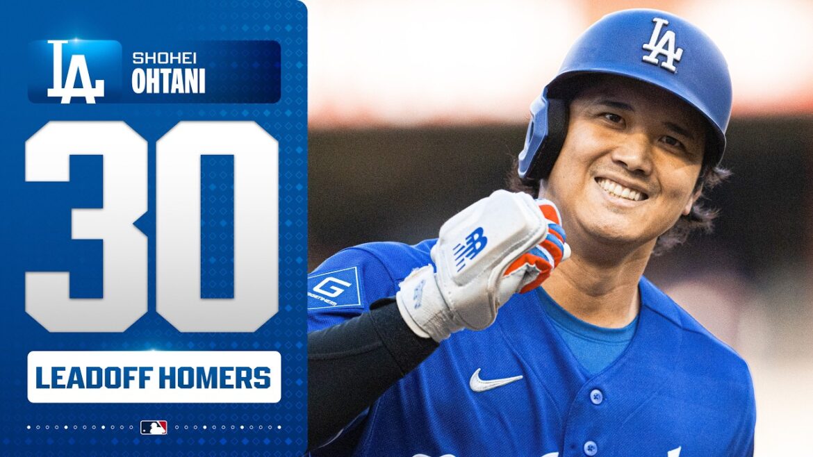 ALL 30 LEADOFF HOME RUNS for Shohei Ohtani in his MLB career! 😲 | MLB Highlights ALL 30 LEADOFF HOME RUNS for Shohei Ohtani in his MLB career! 😲 | MLB Highlights