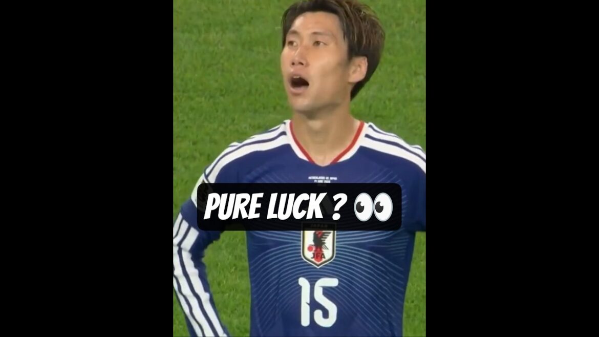 Daichi Kamada The Luckiest Player In The World Cup 😂🍀