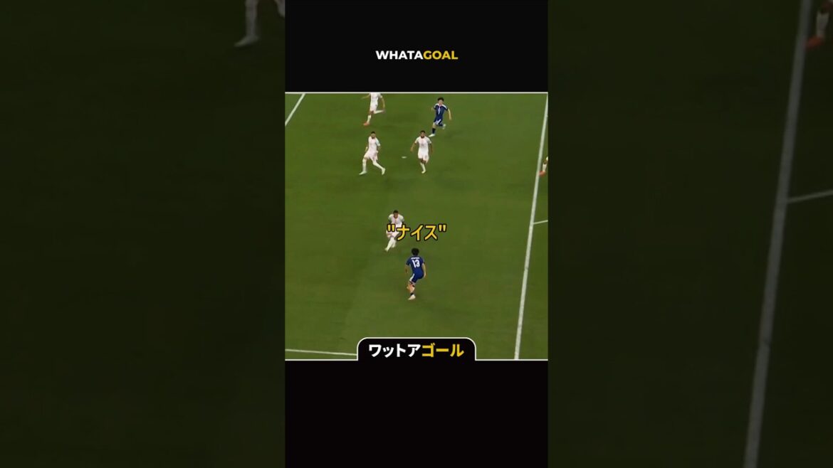 Japan's perfect first goal is shocking l vs. Tunisia