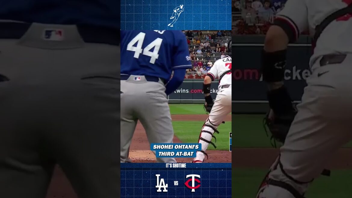 Shohei Ohtani's Third At-Bat VS Twins Game 3