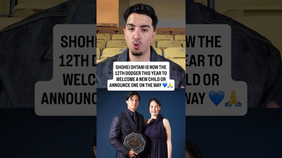 Ohtani announces birth of 2nd child, now 12th Dodger to welcome a baby/announce birth this year 🙏