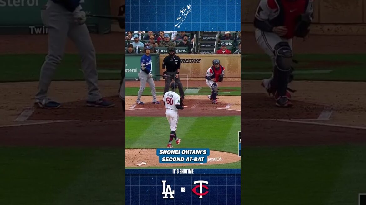 Shohei Ohtani's Second At-Bat VS Twins Game 2