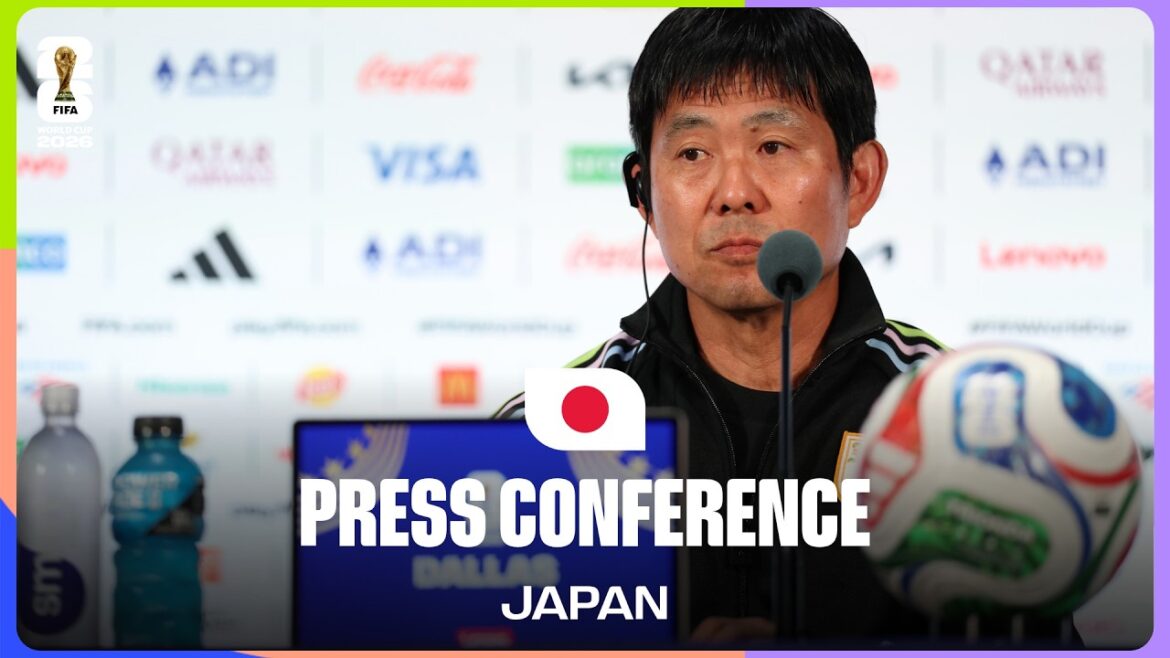 Japan On Playing Sweden | Hajime Moriyasu Takes Questions