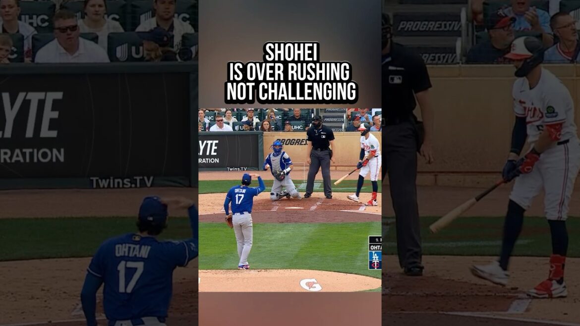 Shohei is FED UP with Dalton Rushing not challenging pitches 😳 #shoheiohtani
