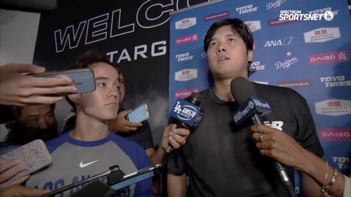 Shohei Ohtani gives perspective of exchange and working with Dalton Rushing