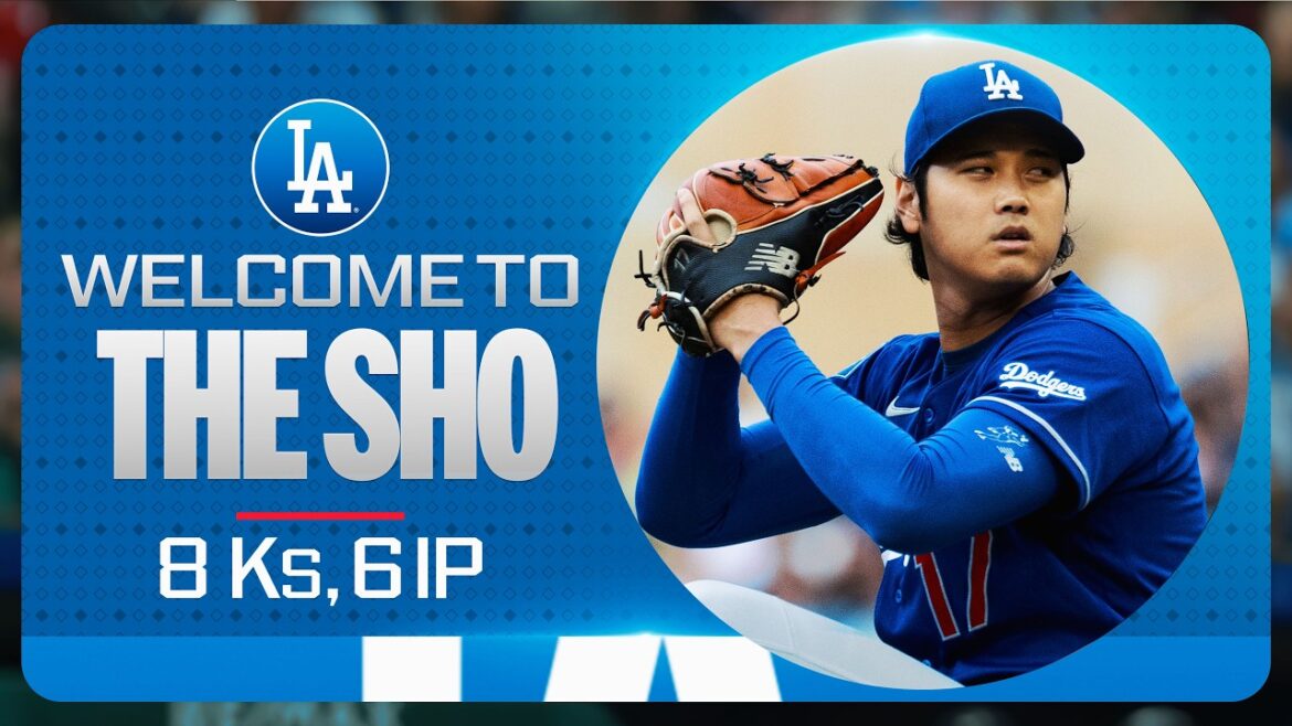 Full at-bats of Shohei Ohtani's 8 strikeouts with the Dodgers over a strong 6-inning start 💪