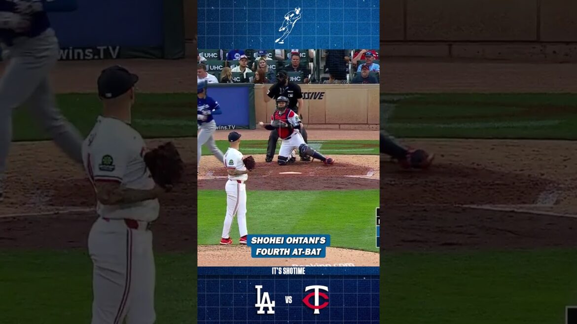 Shohei Ohtani's Fourth At-Bat VS Twins Game 3