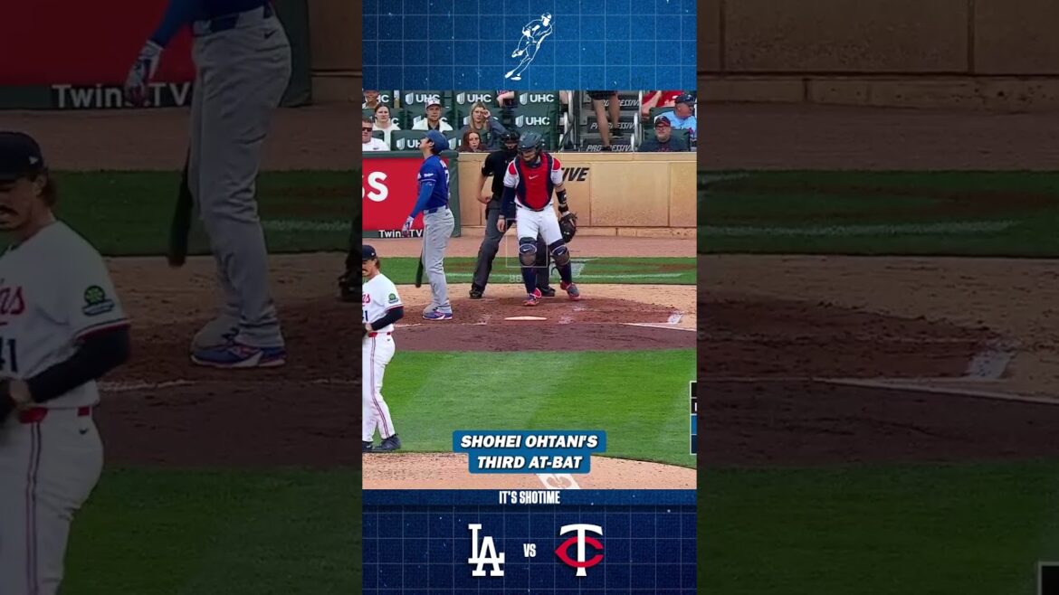 Shohei Ohtani's Third At-Bat VS Twins Game 3