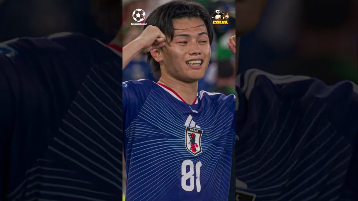 Ayase Ueda Hat-trick Against Tunisia, Blue Samurai Party Goals #WorldCup2026 #JapanFootball